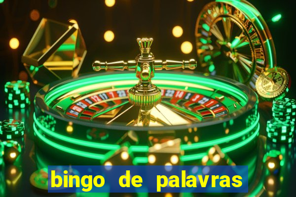 bingo de palavras cha de bebe